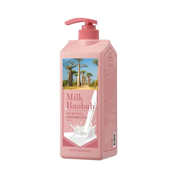 MILK BAOBAB Shampoo Flora Bouquet, 1000 мл