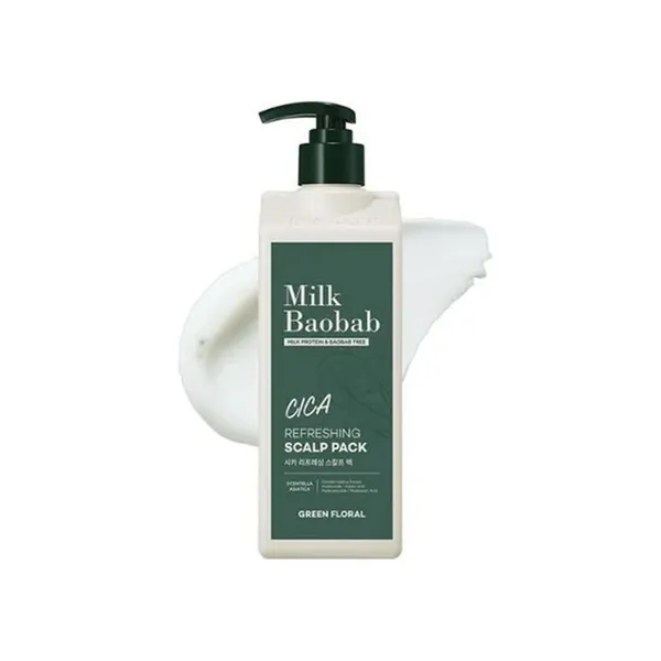 MILK BAOBAB Cica Refreshing Scalp Pack, 500 мл